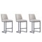 Manhattan Comfort Serena Counter Stool in Light Grey, 3PK 3-CS017-LG - alternate 4
